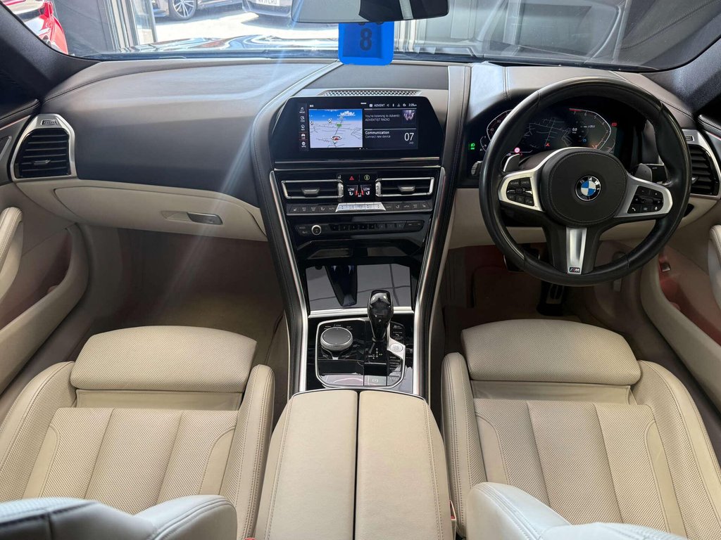 USED 2020 20 BMW 8 SERIES 3.0 840i Auto 4dr FSH + M PERF KIT + HUD + HK