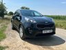 USED 2017 67 KIA SPORTAGE 1.7 CRDi 2 SUV 5dr Diesel Manual Euro 6 (s/s) (114 bhp) 111445 miles