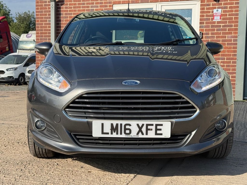 USED 2016 16 FORD FIESTA 1.0T EcoBoost Titanium Hatchback 5dr Petrol Manual Euro 6 (s/s) (100 ps) 