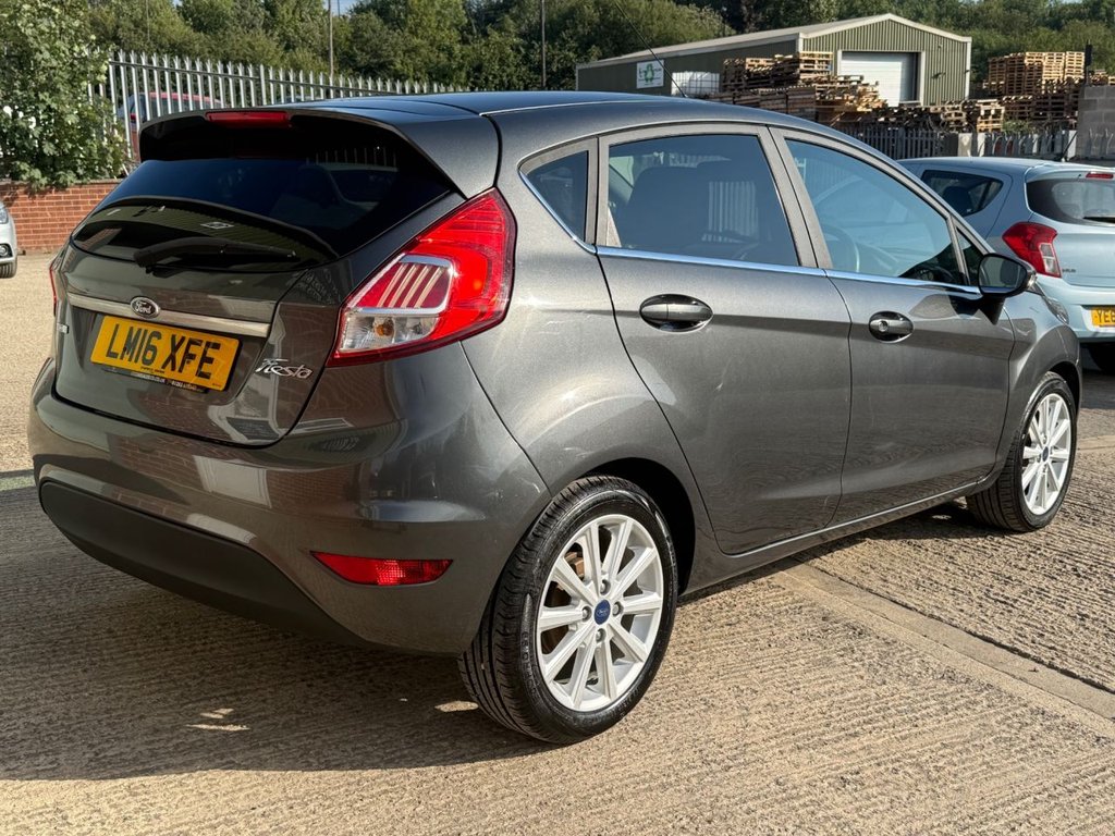 USED 2016 16 FORD FIESTA 1.0T EcoBoost Titanium Hatchback 5dr Petrol Manual Euro 6 (s/s) (100 ps) 