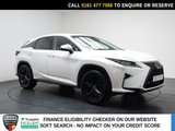 USED 2017 17 LEXUS RX 3.5 450h V6 Luxury SUV 5dr Petrol Hybrid CVT 4WD Euro 6 (s/s) (313 ps) HISTORY+SAT NAV+HEATED SEATS