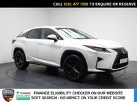 USED 2017 17 LEXUS RX 3.5 450h V6 Luxury SUV 5dr Petrol Hybrid CVT 4WD Euro 6 (s/s) (313 ps) HISTORY+SAT NAV+HEATED SEATS
