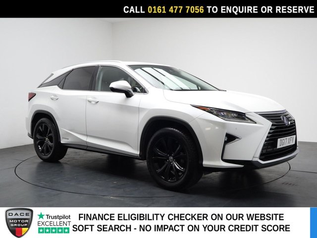 View our Lexus RX 3.5 450h V6 Luxury SUV 5dr Petrol Hybrid CVT 4WD Euro 6 (s/s) (313 ps)