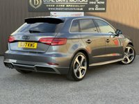 USED 2017 17 AUDI A3 2.0 TDI S line Sportback 5dr Diesel S Tronic Auto 6Spd Euro 6 (s/s) (150 ps) 