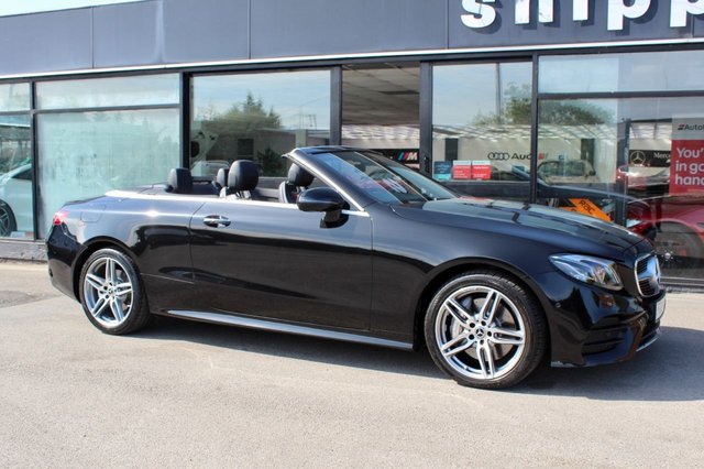 View our Mercedes-Benz E Class 3.0 E350d V6 AMG Line (Premium Plus) Cabriolet 2dr Diesel G-Tronic+ 4MATIC Euro 6 (s/s) (258 ps)