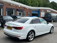 USED 2016 16 AUDI A4 2.0 TFSI S line Saloon 4dr Petrol S Tronic Euro 6 (s/s) (190 ps) 