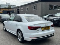 USED 2016 16 AUDI A4 2.0 TFSI S line Saloon 4dr Petrol S Tronic Euro 6 (s/s) (190 ps) 
