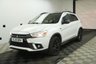 USED 2019 19 MITSUBISHI ASX 1.6 Black SUV 5dr Petrol Manual Euro 6 (117 ps) ONLY 58,828 MILES+NAVIGATION SYSTEM WITH SMARTPHONE LINK+DAB DIGITAL RADIO+BLUETOOTH WITH MUSIC STREAMING+CLIMATE CONTROL AIR-CONDITIONING+AUTOMATIC HEADLIGHT ACTIVATION+RAIN-SENSING WINDSCREEN WIPERS+FRONT SEAT HEATERS+PARKING ASSISTANCE WITH PARKING CAMERA+PANORAMIC GLASS ROOF+'WHITE PEARL' PAINT+18 INCH ALLOY WHEELS.