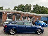 USED 2016 65 AUDI A4 AVANT 2.0 TDI S line Estate 5dr Diesel S Tronic Euro 6 (s/s) (190 ps) 