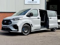 USED 2026 75 FORD TRANSIT CUSTOM 2.5 320 Duratec 11.8kWh MS-RT Crew Van 5d Petrol Plug-in Hybrid Auto L2 Euro 6 (232 ps) * POWER DOORS * AS NEW CONDITION ( VERY LOW MILES )