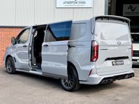 USED 2026 75 FORD TRANSIT CUSTOM 2.5 320 Duratec 11.8kWh MS-RT Crew Van 5d Petrol Plug-in Hybrid Auto L2 Euro 6 (232 ps) * POWER DOORS * AS NEW CONDITION ( VERY LOW MILES )