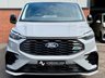 USED 2026 75 FORD TRANSIT CUSTOM 2.5 320 Duratec 11.8kWh MS-RT Crew Van 5d Petrol Plug-in Hybrid Auto L2 Euro 6 (232 ps) * POWER DOORS * AS NEW CONDITION ( VERY LOW MILES )