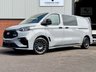 USED 2026 75 FORD TRANSIT CUSTOM 2.5 320 Duratec 11.8kWh MS-RT Crew Van 5d Petrol Plug-in Hybrid Auto L2 Euro 6 (232 ps) * POWER DOORS * AS NEW CONDITION ( VERY LOW MILES )