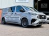 USED 2026 75 FORD TRANSIT CUSTOM 2.5 320 Duratec 11.8kWh MS-RT Crew Van 5d Petrol Plug-in Hybrid Auto L2 Euro 6 (232 ps) * POWER DOORS * AS NEW CONDITION ( VERY LOW MILES )