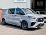 USED 2026 75 FORD TRANSIT CUSTOM 2.5 320 Duratec 11.8kWh MS-RT Crew Van 5d Petrol Plug-in Hybrid Auto L2 Euro 6 (232 ps) * POWER DOORS * AS NEW CONDITION ( VERY LOW MILES )