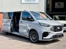 USED 2026 75 FORD TRANSIT CUSTOM 2.5 320 Duratec 11.8kWh MS-RT Crew Van 5d Petrol Plug-in Hybrid Auto L2 Euro 6 (232 ps) * POWER DOORS * AS NEW CONDITION ( VERY LOW MILES )