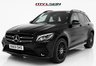 USED 2019 69 MERCEDES-BENZ GLC 2.1 GLC250d AMG Night Edition SUV 5dr Diesel G-Tronic+ 4MATIC Euro 6 (s/s) (204 ps) Obsidian Black | Black Leather Interior | Panoramic Roof | Sidesteps | 20 Inch AMG Wheels | Ambient Lighting | Reverse Camera