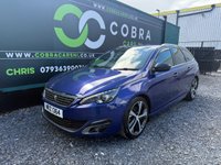 USED 2015 PEUGEOT 308 GT LINE SW HDI BLUE S *** TBELT REPLACED -  SATNAV - HALF LEATHER ***