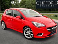 2017 VAUXHALL CORSA 1.4i Turbo ecoTEC SRi VX Line Hatchback 5dr Petrol Manual Euro 6 (s/s) (100 ps) &pound;7495.00