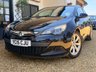USED 2015 15 VAUXHALL ASTRA GTC 1.4T 16V Sport Coupe 3dr Petrol Manual Euro 5 (s/s) (120 ps) Low Mileage, Service History, Euro6 - ULEZ Compliant