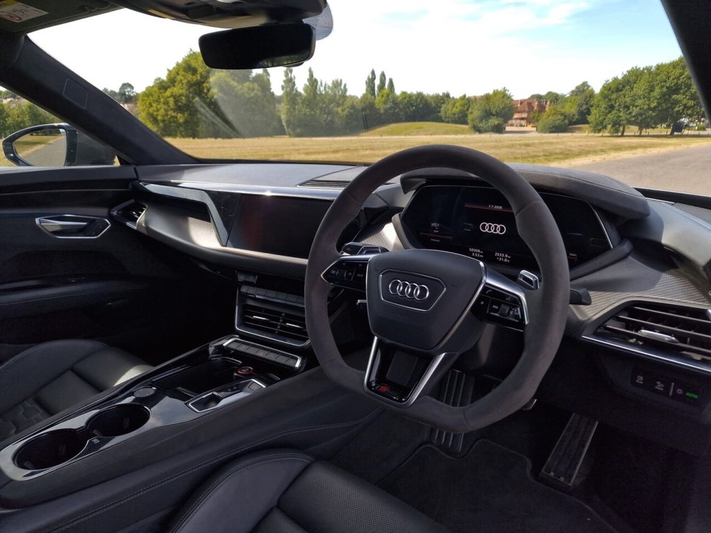 USED 2021 71 AUDI RS e-tron GT 93.4kWh Carbon Black Saloon 4dr Electric Auto quattro (598 ps) FINANCE AVAILABLE