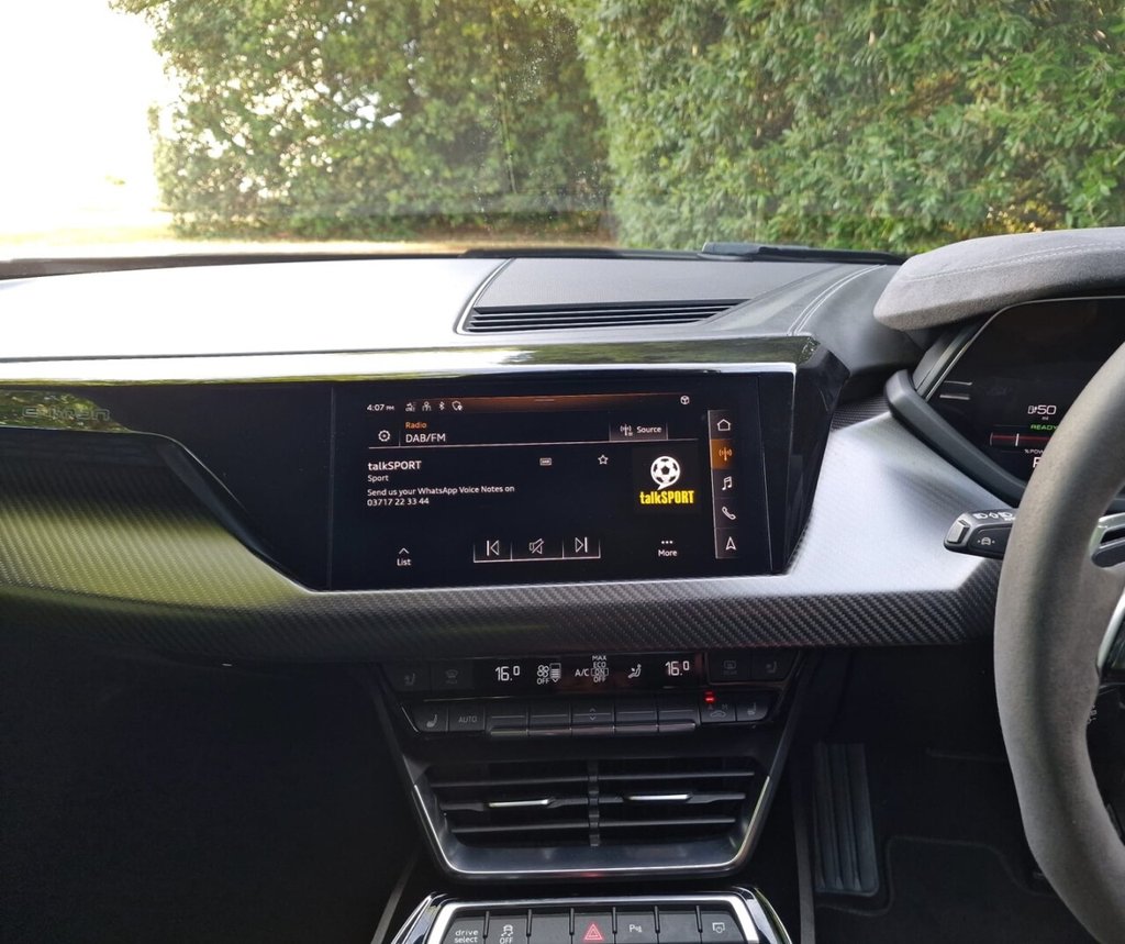 USED 2021 71 AUDI RS e-tron GT 93.4kWh Carbon Black Saloon 4dr Electric Auto quattro (598 ps) FINANCE AVAILABLE