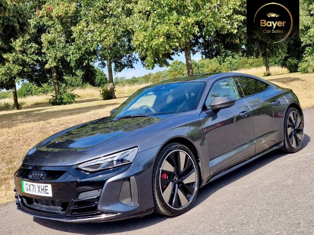 USED 2021 71 AUDI RS e-tron GT 93.4kWh Carbon Black Saloon 4dr Electric Auto quattro (598 ps) FINANCE AVAILABLE