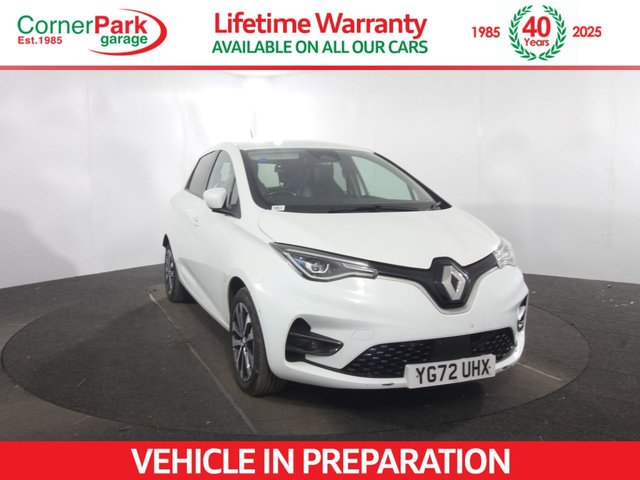 2022 72 RENAULT ZOE R135 EV50 52kWh GT Line + Hatchback 5dr Electric Auto (Rapid Charge) (134 bhp) 