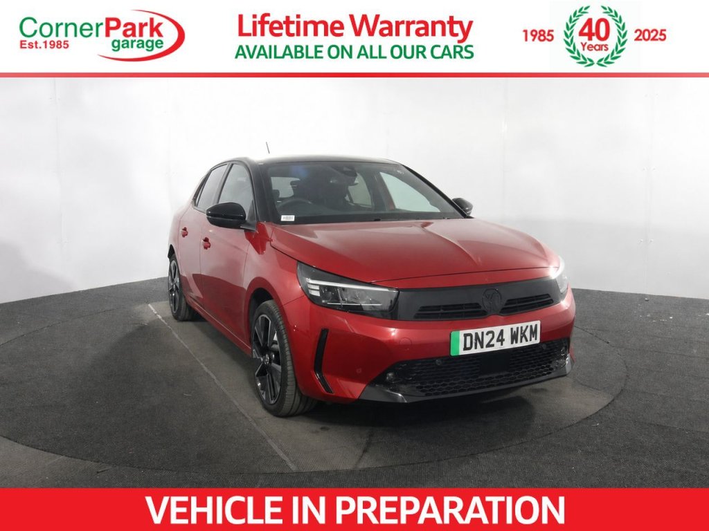USED 2024 24 VAUXHALL Corsa Electric 50kWh GS Hatchback 5dr Electric Auto (136 ps) 