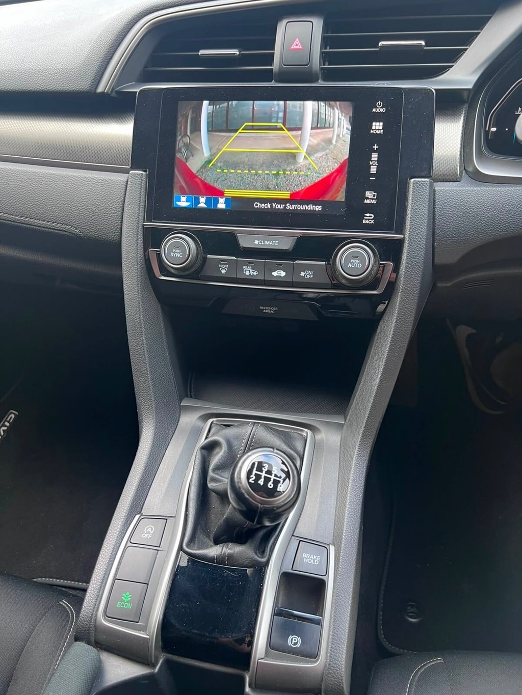 USED 2018 18 HONDA CIVIC 1.0 VTEC Turbo SR Hatchback 5dr Petrol Manual Euro 6 (s/s) (126 ps) 