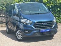 USED 2019 69 FORD TRANSIT CUSTOM 2.0 280 EcoBlue Limited Panel Van 5dr Diesel Manual L1 H1 Euro 6 (s/s) (130 ps) NO VAT+LOW MILES+NEW WET BELT
