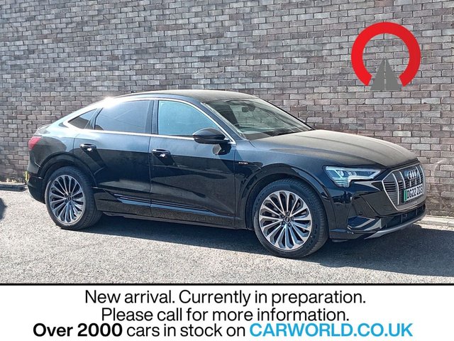 View our Audi E-Tron 50 S line Sportback 5dr Electric Auto quattro 71.2kWh (11kW Charger) (313 ps)