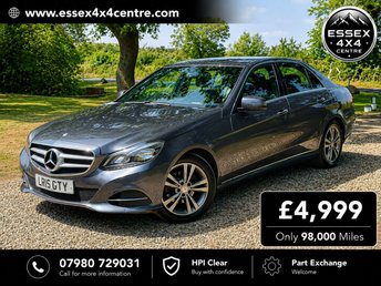 2015 MERCEDES-BENZ E CLASS E220 BLUETEC SE AUTOMATIC G-TRONIC+ EURO 6 TURBO DIESEL £4999.00
