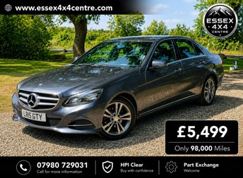 2015 MERCEDES-BENZ E CLASS E220 BLUETEC SE AUTOMATIC G-TRONIC+ EURO 6 TURBO DIESEL £5499.00