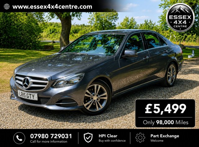 View our Mercedes-Benz E Class range