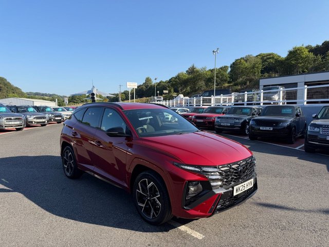 View our Hyundai Tucson 1.6 T-GDi N Line SUV 5dr Petrol Hybrid Auto Euro 6 (s/s) (215 ps)