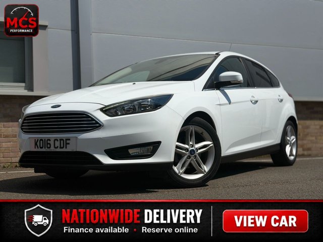 2016 16 FORD FOCUS 1.0T EcoBoost Zetec Hatchback 5dr Petrol Manual Euro 6 (s/s) (100 ps) ** JUST ARRIVED **