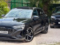 USED 2023 23 AUDI Q8 E-TRON 50 Black Edition Auto quattro 5dr 95kWh (11kW Charger) #PAN ROOF+LOADED+12mMOT#