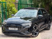 USED 2023 23 AUDI Q8 E-TRON 50 Black Edition Auto quattro 5dr 95kWh (11kW Charger) #PAN ROOF+LOADED+12mMOT#