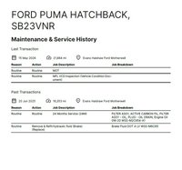 USED 2023 23 FORD PUMA 1.0T EcoBoost MHEV Titanium SUV 5dr Petrol Hybrid Manual Euro 6 (s/s) (125 ps) 1 OWNER FULL DEALER SERVICE HISTORY
