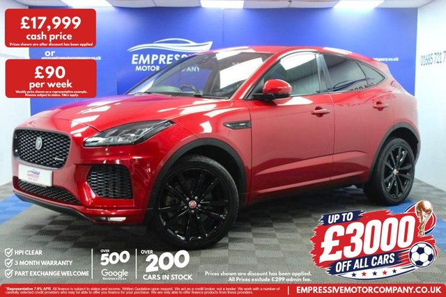View our Jaguar E-Pace 2.0 D240 R-Dynamic HSE SUV 5dr Diesel Auto AWD Euro 6 (s/s) (240 ps)