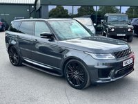 USED 2021 21 LAND ROVER RANGE ROVER SPORT 3.0 D300 MHEV HSE Dynamic Black SUV 5dr Diesel Auto 4WD Euro 6 (s/s) (300 ps) 