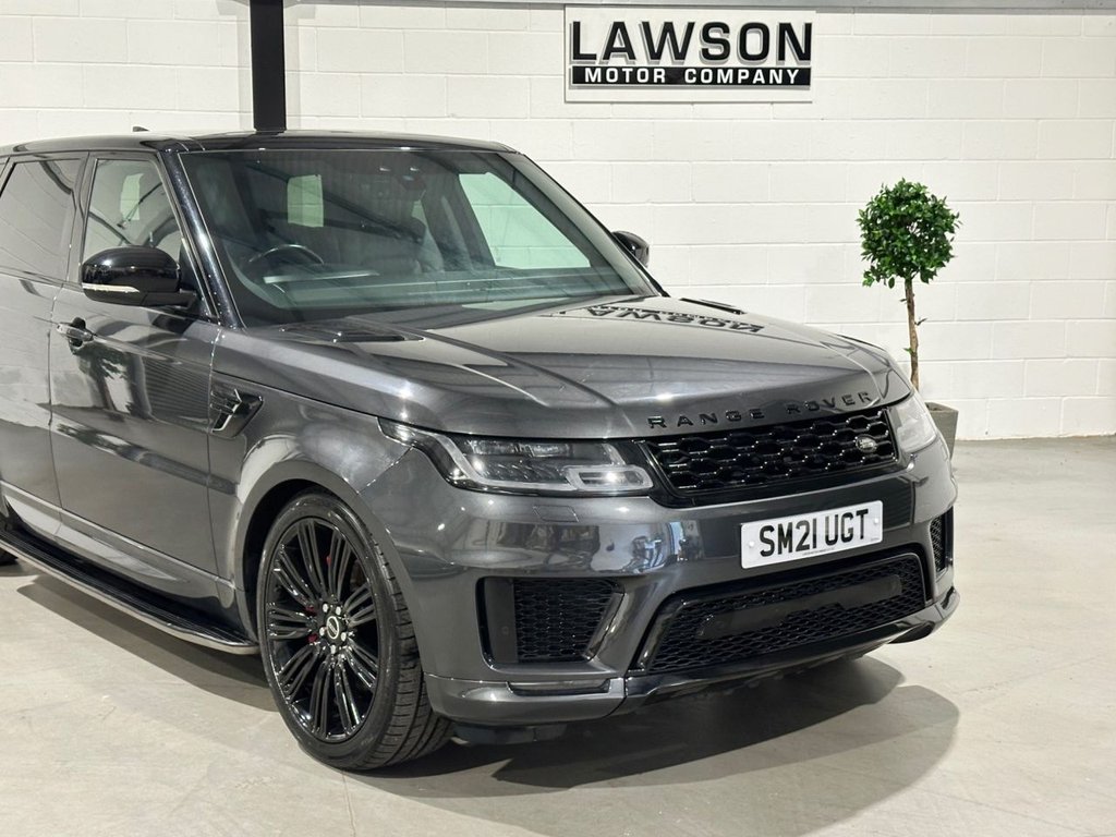 USED 2021 21 LAND ROVER RANGE ROVER SPORT 3.0 D300 MHEV HSE Dynamic Black SUV 5dr Diesel Auto 4WD Euro 6 (s/s) (300 ps) 