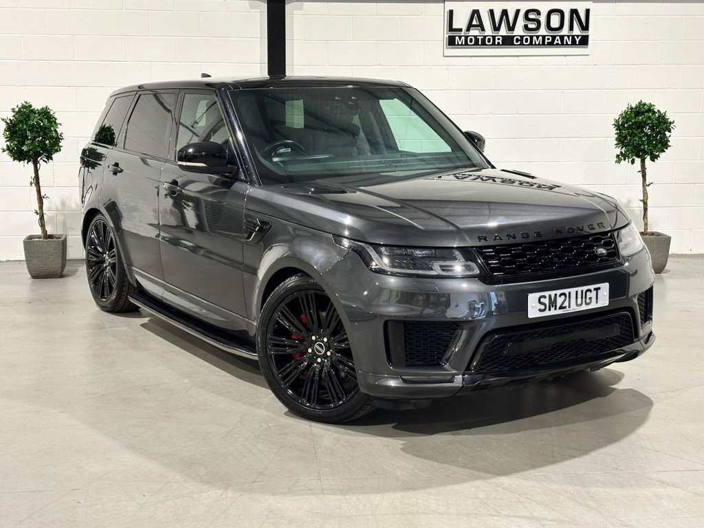 USED 2021 21 LAND ROVER RANGE ROVER SPORT 3.0 D300 MHEV HSE Dynamic Black SUV 5dr Diesel Auto 4WD Euro 6 (s/s) (300 ps) 