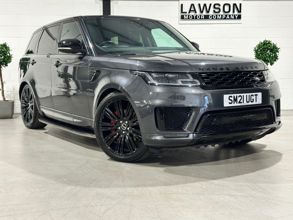 USED 2021 21 LAND ROVER RANGE ROVER SPORT 3.0 D300 MHEV HSE Dynamic Black SUV 5dr Diesel Auto 4WD Euro 6 (s/s) (300 ps) 