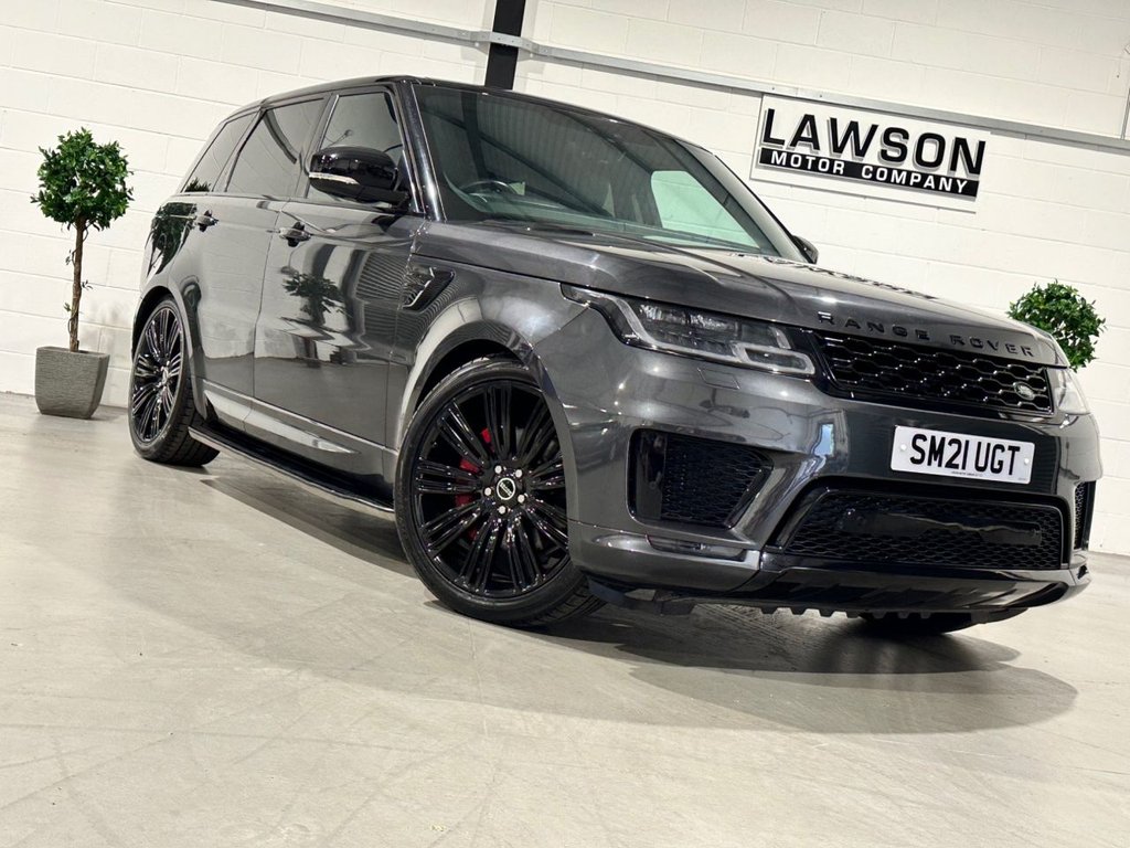USED 2021 21 LAND ROVER RANGE ROVER SPORT 3.0 D300 MHEV HSE Dynamic Black SUV 5dr Diesel Auto 4WD Euro 6 (s/s) (300 ps) 