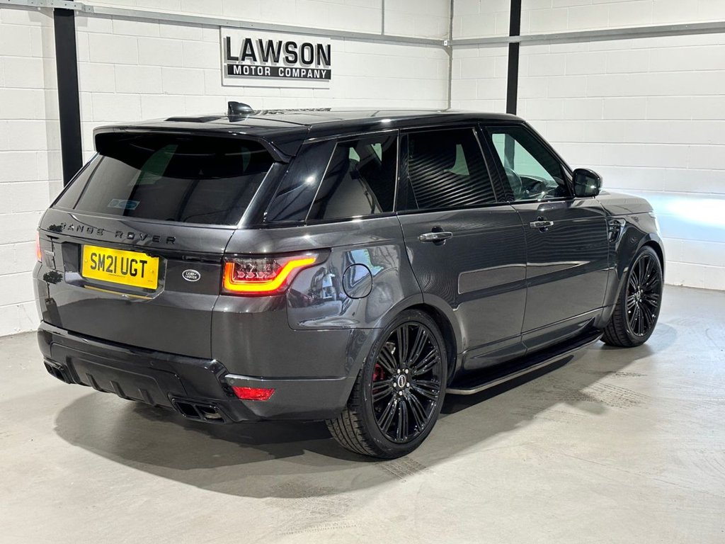 USED 2021 21 LAND ROVER RANGE ROVER SPORT 3.0 D300 MHEV HSE Dynamic Black SUV 5dr Diesel Auto 4WD Euro 6 (s/s) (300 ps) 