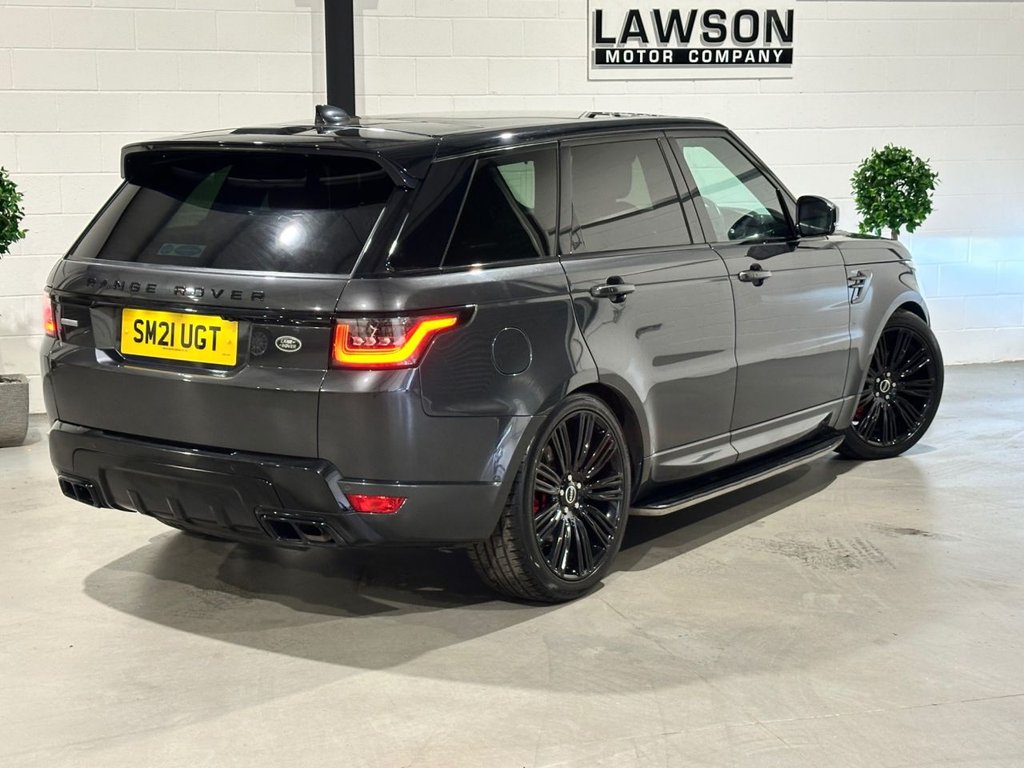 USED 2021 21 LAND ROVER RANGE ROVER SPORT 3.0 D300 MHEV HSE Dynamic Black SUV 5dr Diesel Auto 4WD Euro 6 (s/s) (300 ps) 