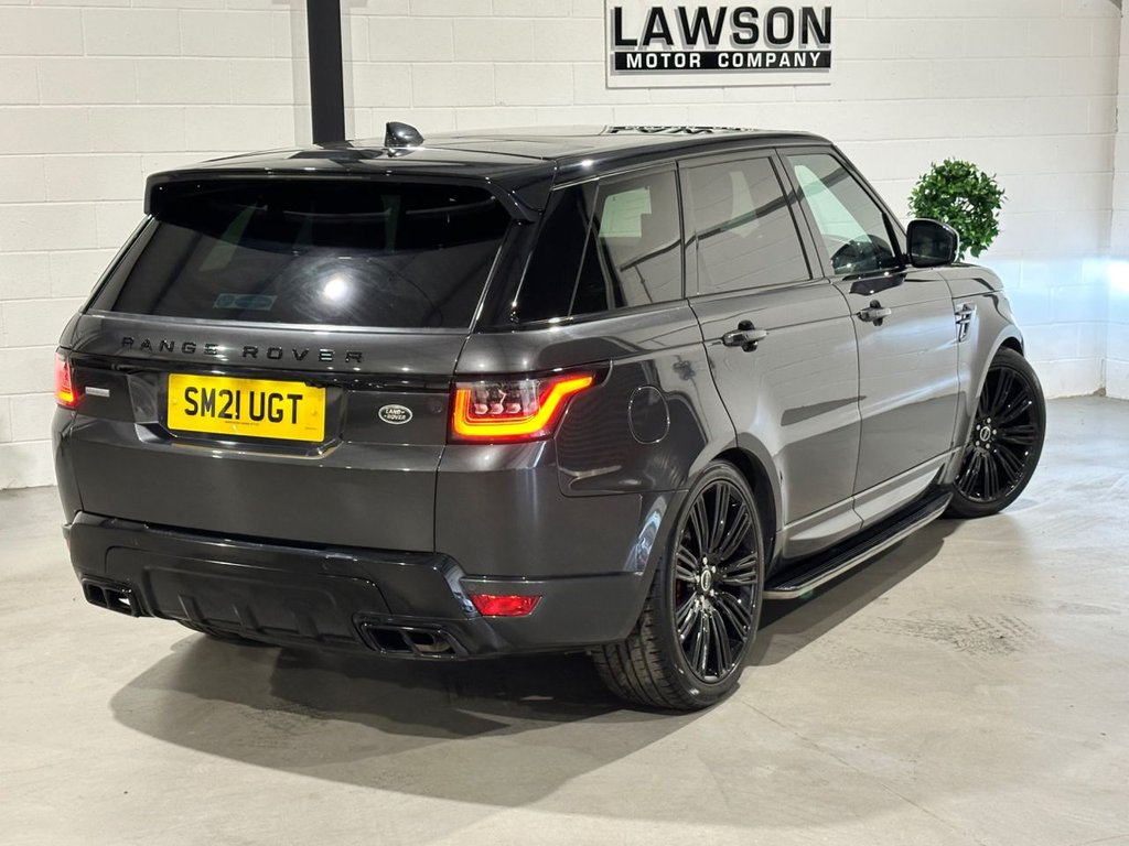 USED 2021 21 LAND ROVER RANGE ROVER SPORT 3.0 D300 MHEV HSE Dynamic Black SUV 5dr Diesel Auto 4WD Euro 6 (s/s) (300 ps) 