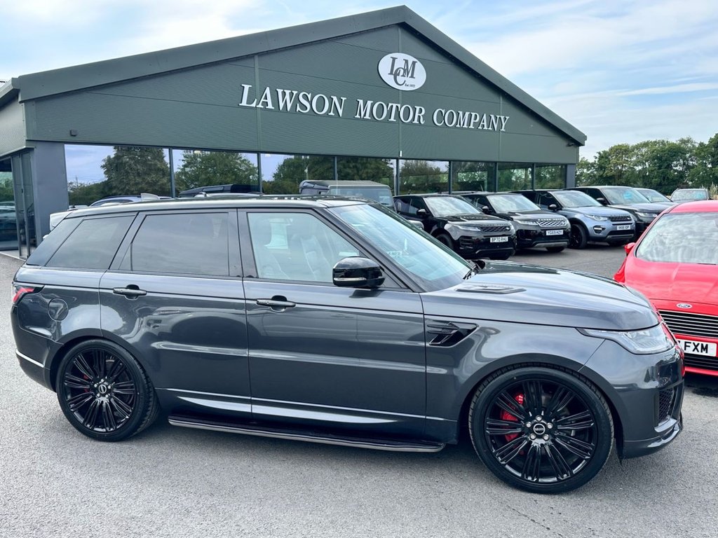 USED 2021 21 LAND ROVER RANGE ROVER SPORT 3.0 D300 MHEV HSE Dynamic Black SUV 5dr Diesel Auto 4WD Euro 6 (s/s) (300 ps) 